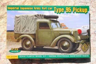 ACE72299  Imperial Japanese Army 4X4 car Type 95 Pickup